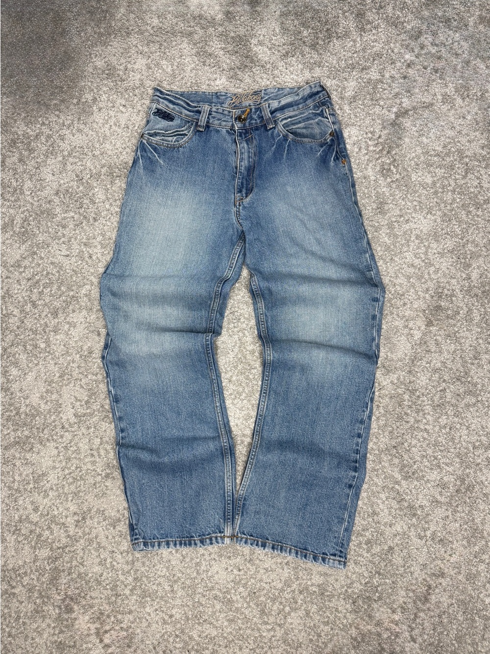 Billabong Men's Light Blue Straight Jeans